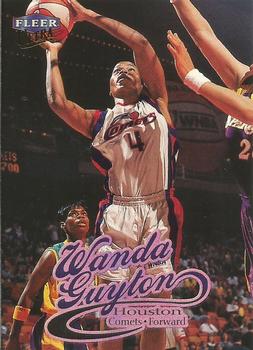 1999 Ultra WNBA #22 Wanda Guyton Front