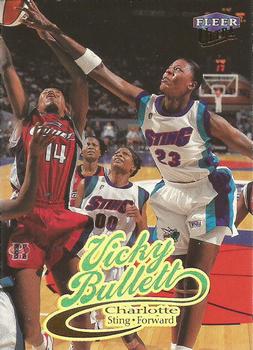 1999 Ultra WNBA #25 Vicky Bullett Front