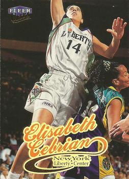 1999 Ultra WNBA #30 Elisabeth Cebrian Front