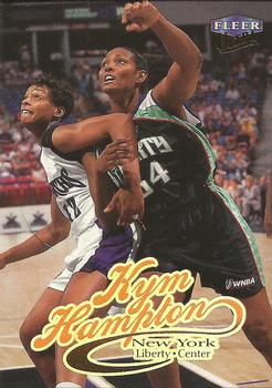 1999 Ultra WNBA #36 Kym Hampton Front