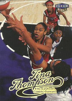 1999 Ultra WNBA #42 Tina Thompson Front