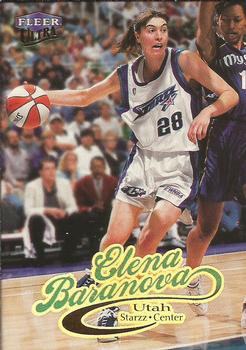 1999 Ultra WNBA #44 Elena Baranova Front