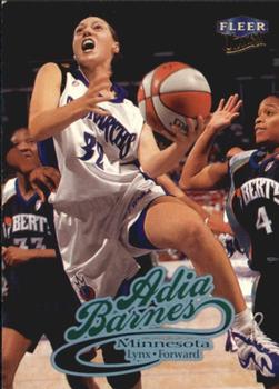 1999 Ultra WNBA #46 Adia Barnes Front