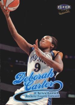 1999 Ultra WNBA #51 Deborah Carter Front