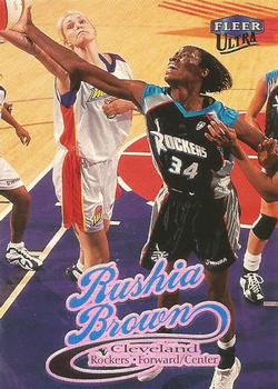 1999 Ultra WNBA #55 Rushia Brown Front