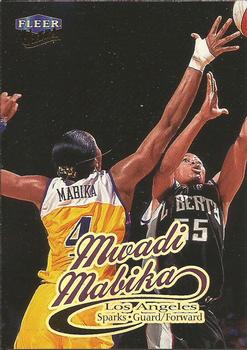 1999 Ultra WNBA #89 Mwadi Mabika Front