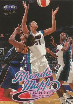 1999 Ultra WNBA #90 Rhonda Mapp Front