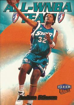 1999 Ultra WNBA #99 Andrea Stinson Front