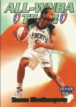 1999 Ultra WNBA #100 Teresa Weatherspoon Front