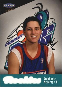 1999 Ultra WNBA #121 Stephanie McCarty Front
