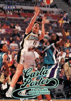 1999 Ultra WNBA #77 Carla Porter Front