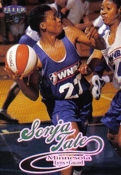 1999 Ultra WNBA #81 Sonja Tate Front