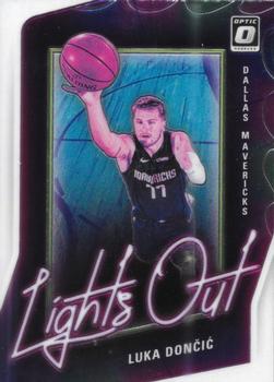 2020-21 Donruss Optic - Lights Out #10 Luka Doncic Front