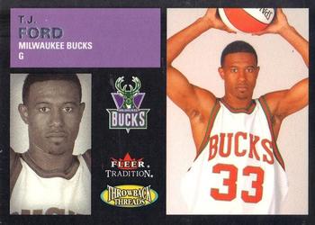 2003-04 Fleer Tradition - Throwback Threads #6 TT T.J. Ford Front