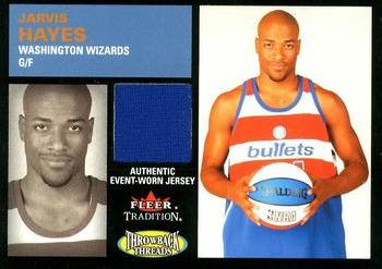 2003-04 Fleer Tradition - Throwback Threads #8 TT Jarvis Hayes Front