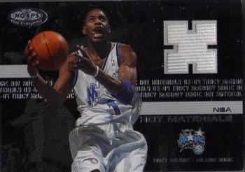 2003-04 Hoops Hot Prospects - Hot Materials #HM-TM Tracy McGrady Front