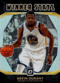 2020-21 Donruss Optic - Winner Stays Holo #18 Kevin Durant Front