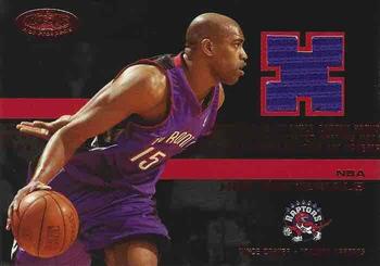 2003-04 Hoops Hot Prospects - Hot Materials Red #HM-VC Vince Carter Front