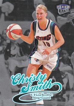 1999 Ultra WNBA - Platinum Medallion #2 Christy Smith Front
