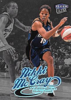 1999 Ultra WNBA - Platinum Medallion #3 Nikki McCray Front