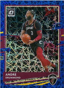 2020-21 Donruss Optic - Blue Velocity #120 Andre Drummond Front