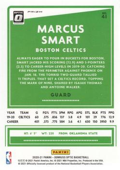 2020-21 Donruss Optic - Fanatics #41 Marcus Smart Back