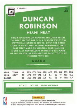 2020-21 Donruss Optic - Fanatics #48 Duncan Robinson Back