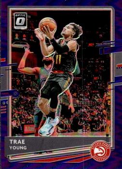 2020-21 Donruss Optic - Purple #2 Trae Young Front