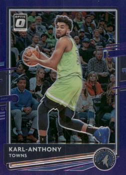 2020-21 Donruss Optic - Purple #79 Karl-Anthony Towns Front