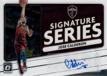 2020-21 Donruss Optic - Signature Series #SS-JCA Jose Calderon Front