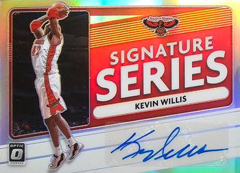 2020-21 Donruss Optic - Signature Series #SS-KWL Kevin Willis Front
