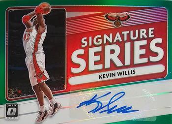 2020-21 Donruss Optic - Signature Series Green #SS-KWL Kevin Willis Front