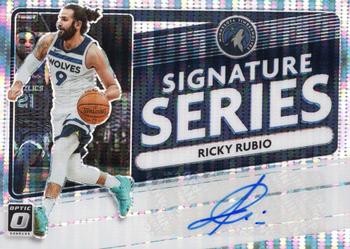 2020-21 Donruss Optic - Signature Series Pulsar #SS-RRU Ricky Rubio Front