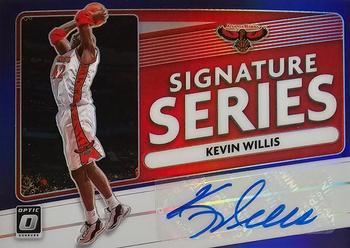 2020-21 Donruss Optic - Signature Series Purple #SS-KWL Kevin Willis Front