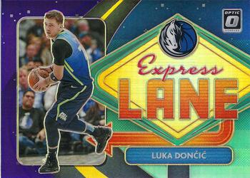 2020-21 Donruss Optic - Express Lane Purple #13 Luka Doncic Front