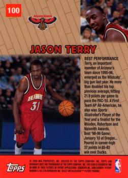 1999-00 Bowman's Best #100 Jason Terry Back