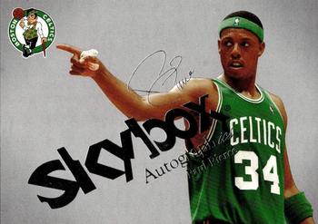 2003-04 SkyBox Autographics - Insignia Silver #6 Paul Pierce Front