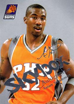 2003-04 SkyBox Autographics - Insignia Silver #28 Amare Stoudemire Front