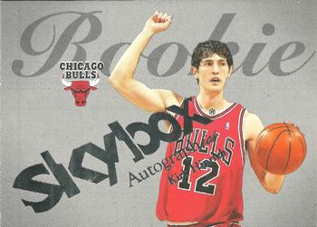 2003-04 SkyBox Autographics - Insignia Silver #74 Kirk Hinrich Front