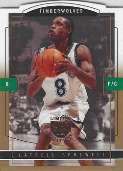 2003-04 SkyBox LE - Gold Proofs #92 Latrell Sprewell Front