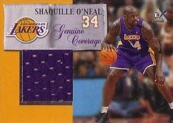 1999-00 E-X - Genuine Coverage #NNO Shaquille O'Neal Front