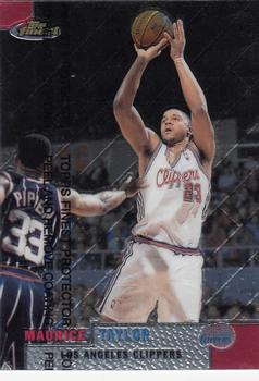 1999-00 Finest #18 Maurice Taylor Front