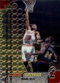 1999-00 Finest #107 Alonzo Mourning Front