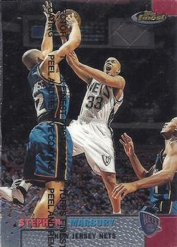 1999-00 Finest #93 Stephon Marbury Front