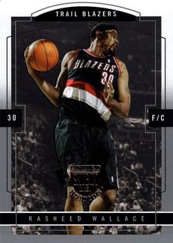2003-04 SkyBox LE - Retail #56 Rasheed Wallace Front