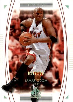 2003-04 SP Authentic - SP Limited #42 Lamar Odom Front