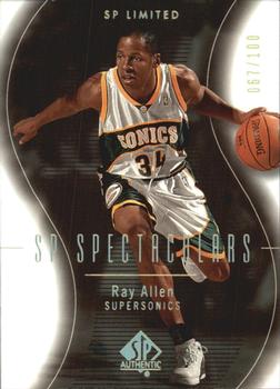 2003-04 SP Authentic - SP Limited #102 Ray Allen Front