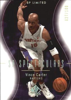 2003-04 SP Authentic - SP Limited #124 Vince Carter Front