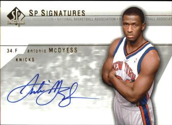 2003-04 SP Authentic - Signatures #AD-A Antonio McDyess Front