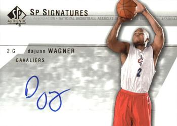 2003-04 SP Authentic - Signatures #DW-A Dajuan Wagner Front